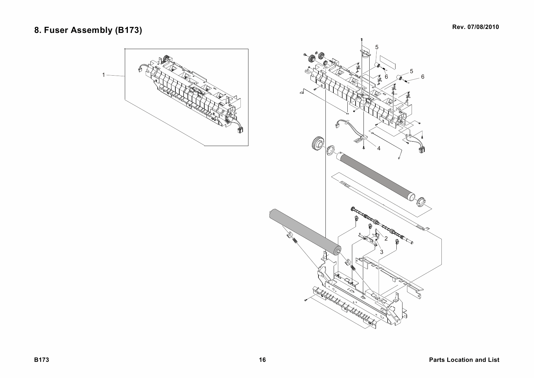 RICOH Aficio AC104 B173 Parts Catalog-6